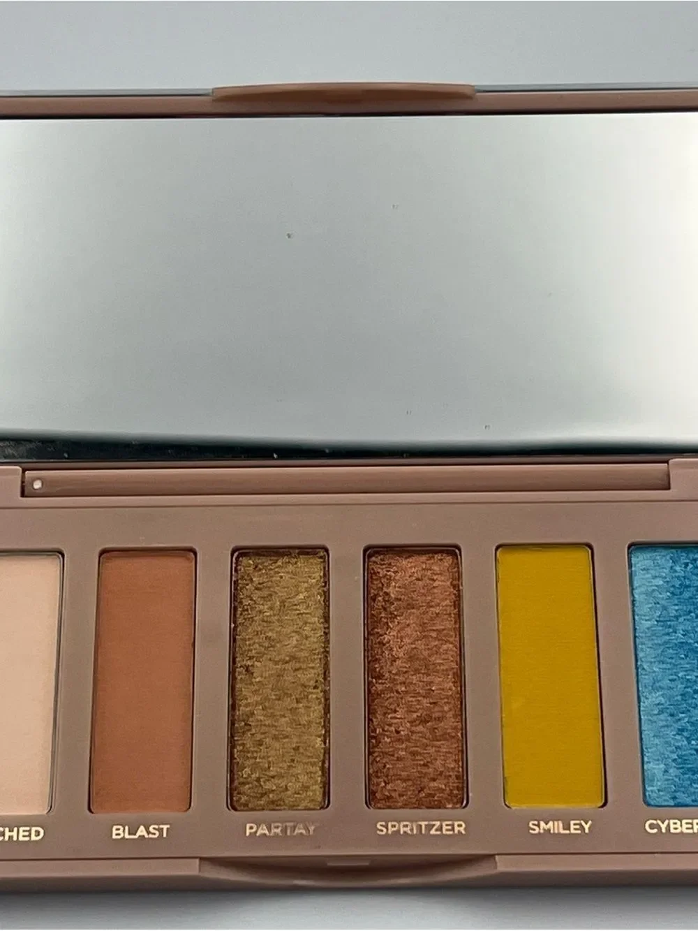 Urban Decay Naked MUCHO HAPPY SMILEY Mini Eyeshadow Palette 6 Colors Authentic